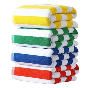 Premium Stripe Towels Wholesale Bulk Supplier | Soft Absorbent Cotton Stripe Towels Manufacturer Pakistan - Product Image 1