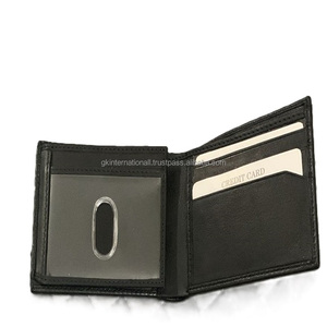 Portefeuille et accessoires pour hommes en cuir de vache véritable vintage chez le fabricant indien en gros - Product Image 4