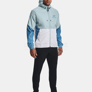 Veste coupe-vent pour homme de marque privée, streetwear, meilleure qualité, séchage rapide, matériau sur mesure, veste coupe-vent - Product Image 2