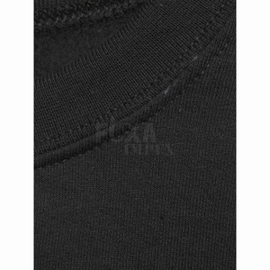 Sweat-shirt à col rond à manches longues pour hommes échantillon gratuit hiver automne pull chaud doublé polaire élégant décontracté vêtements confortables vente - Product Image 3