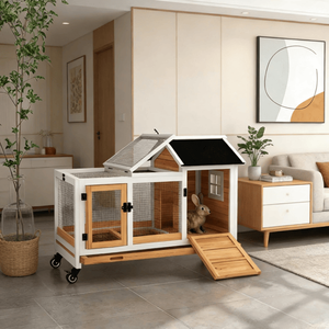 กรงเล่นสำหรับสัตว์เลี้ยงขนาดเล็ก บ้านและเฟอร์นิเจอร์สำหรับสัตว์เลี้ยง - Product Image 3