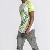 T-shirt décontracté pour homme, style streetwear, col rond, manches courtes, en jersey polyester/coton, respirant, séchage rapide, anti-boulochage, personnalisable