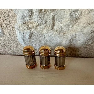Juego de 3 Molinillos de Especias Metálicos con Acabado Dorado, Duraderos, Ecológicos, Herméticos, Aptos para Lavavajillas, Herramientas Manuales para Especias y Hierbas - Product Image 4