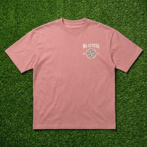<b>Men's</b> <b>T</b> <b>Shirt</b> Dusty <b>Pink</b> Crew Neck Short Sleeve Relaxed Fit Text Print Casual Tshirt Streetwear Clothes <b>T</b> <b>Shirt</b> - Product Image 5