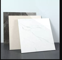 Carreaux de revêtement mural en céramique moderne auto-adhésifs 600x600 en porcelaine imperméable, type brique réfractaire, pour murs intérieurs d'écoles