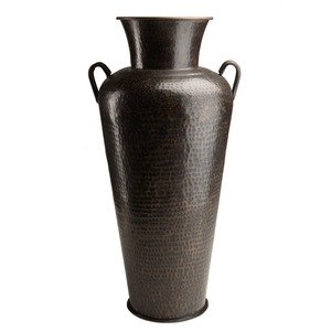 Jarrón de suelo de bronce hecho a mano, diseño tradicional, 85.5cm de altura, Ø40cm, favorito para exportación - Product Image 1