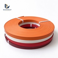 Bande de chantournage PVC autocollante effet bois mat 22 mm, largeur personnalisable 0,4-3 mm pour le placage du contreplaqué, du MDF et des bords d'étagères de placards