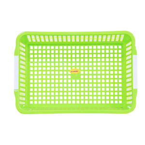 Cesta de Almacenamiento Rectangular de Plástico, Organizador Doméstico Multiusos, Hecho en Vietnam - Product Image 3