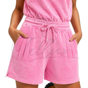 Shorts de sport pour femmes, décontractés, d'été, à séchage rapide, respirants, 100% coton, personnalisés - Product Image 4
