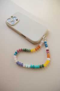 <b>Candy</b> Spectrum Charm Color wave Aesthetic Pastel Orbit Jewelry Dream Rainbow Strap Jellybean Glow Beads Happycore Charm - Product Image 3