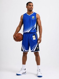 Nuevo uniforme de baloncesto moderno y duradero diseñado para atletas activos con tela ligera, cómoda, transpirable y de calidad duradera. - Product Image 4