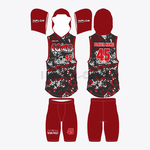 Nuevo Diseño de Camiseta y Pantalones Cortos de Fútbol Americano 7v7 para Jóvenes, Uniforme 7 contra 7 Transpirable Sublimado - Product Image 3