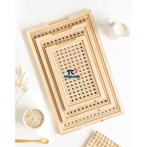 ตะกร้าหวายแบบยั่งยืนออกแบบมาสำหรับงานปาร์ตี้งานฝีมือทำด้วยมือของตกแต่งบ้านกว่ายี่ห้อ Cong - Product Image 2