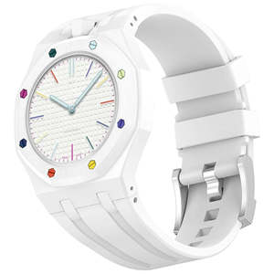 Correa de Reloj de Acero Inoxidable de Lujo, Brazalete, Esfera Analógica, Movimiento Mecánico, GPS, Resistente al Agua, Alarma, Metal - Product Image 5