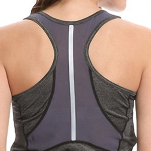Camiseta Deportiva sin Mangas para Mujer, Personalizada OEM, de Secado Rápido, Transpirable, para Gimnasio, Running, 100% Poliéster - Product Image 2