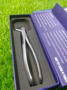 Forceps d'extraction dentaire manuels professionnels en acier inoxydable certifiés CE Classe II, instrument d'extraction dentaire - Product Image 3
