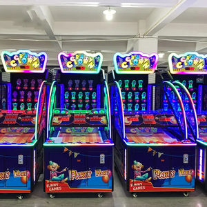 Crazy Clown Ticket Redemption Arcade <b>Machine</b> Ball Toss Coin Operated Prize Game 150W - Product Image 6