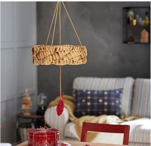 Adornos Colgantes de Jacinto de Agua Tejidos a Mano Estilo Boho para Decoración Navideña, Manualidades Rústicas para Fiestas - Product Image 4