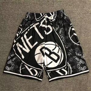 Short de basketball sublimé pour hommes, personnalisable, multi-designs, en maille, taille élastique, coupe régulière, respirant, pour hommes - Product Image 4