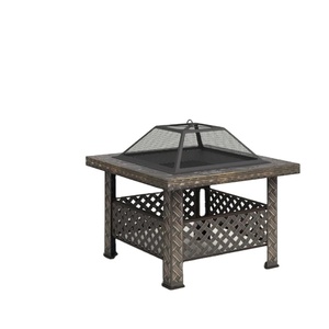 Pozo de fuego redondo de Metal personalizado de alta calidad resistente a alta temperatura ignífugo para jardín al aire libre superventas nuevo diseño - Product Image 1