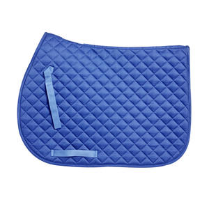 Vente en gros de tapis de selle d'équitation occidentale, mélange coton/nylon/polyester, épaisseur 3 mm, logo personnalisé, imperméable, coupe-vent, tout usage - Product Image 6