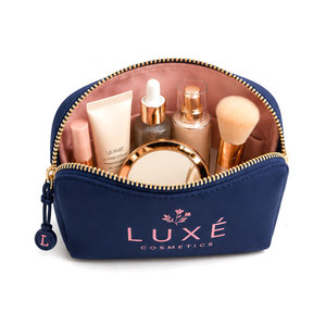 Waterproof Neoprene Travel Makeup Bags, Custom Logo Printed Wash Pouches for Beach & Gym, Durable Cosmetic Bag Supplies - Product Image 5