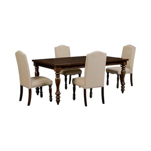 Meubles de restaurant de luxe modernes de haute qualité, en bois massif sculpté, écologiques et durables, ensembles de restaurant - Product Image 3