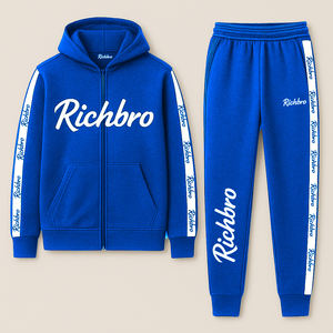 Ropa deportiva de maternidad personalizada de 2 piezas, chándal sólido con cremallera y sudadera para correr, diseño impreso ecológico con cuello con capucha - Product Image 5