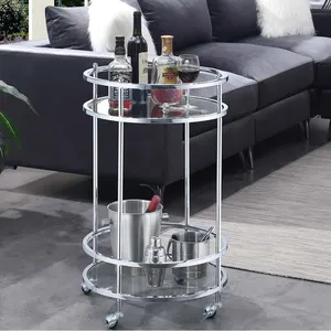 Premium Modern Safe Ceramic Plant Eco-Friendly American Style Utility <b>Serving</b> <b>Trolley</b> Hotel Catering Service Luxury Wine Bar - Product Image 4