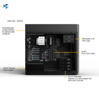 Estación de Trabajo Supermicro A+ AS-5014A-TT, Procesador Threadripper Pro de un Solo Socket, DDR4, PCIe 4.0, Torre 5U, Alto Rendimiento, en Stock