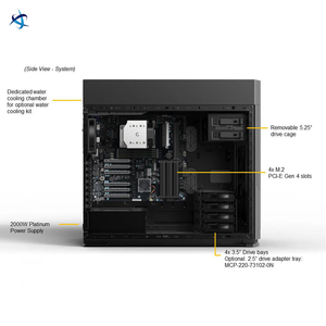 As-5014A-TT İş İstasyonu Tek Soketli Threadripper Pro İşlemcili DDR4 PCIe 4.0 Tower Yüksek Performanslı Bilgi İşlem Platformu - Product Image 5