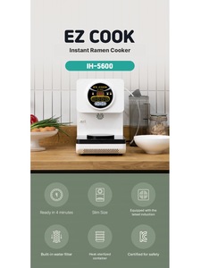 Olla para Ramen EZ COOK IH5600, Sistema de Cocción en 4 Minutos, Utensilio de Cocina Confiable, Preparación de Alimentos de Alto Volumen, Funcionalidad Comercial, Cacerola - Product Image 4