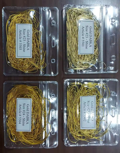 Al por mayor Hilo de poliéster de baja contracción tipo bullion francés de 1mm para bordado a mano, insignias, manualidades y costura de prendas de vestir - Product Image 4
