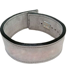 Ceinture de musculation Ying Wears & Gears en cuir de vachette de 10 mm d'épaisseur, antidérapante, avec boucle à levier de 8 cm, équipement de sécurité pour la musculation et la remise en forme - Product Image 1