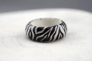 Colorful <b>Resin</b> Epoxy Handmade <b>Ring</b> for Women Geometric Design Modern Style Christian Jewelry-Stylish Gift for Wedding/Party - Product Image 6