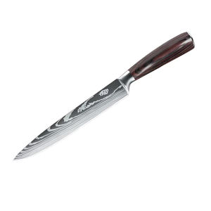 Juego de Cuchillos de Chef de Acero de Damasco Premium, Colección de Cuchillos de Cocina Profesionales para Servicios de Catering en Hoteles y Restaurantes, y Cocina Doméstica - Product Image 6