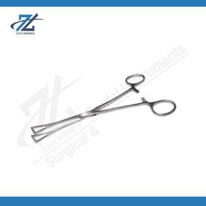 Pinza para Tejidos Duval Pennington de Acero Inoxidable, Pinzas Quirúrgicas Atraumáticas para Cirugía Intestinal y General, Uso Hospitalario - Product Image 6