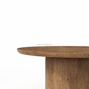 FERLY Dernier design de mobilier de salle à manger moderne, <span class=keywords><strong>table</strong></span> ronde de salle à manger, <span class=keywords><strong>table</strong></span> de salle à manger en bois durable - Product Image 5