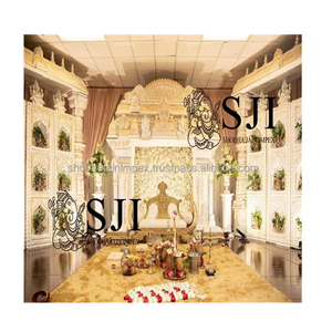 Traditional Tamil <b>Wedding</b> Mandap Decoration Durable Fiber Reinforced Plastic Fast Delivery Custom Box Packaging Shobha Jain - Product Image 1