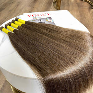 Produit phare 2026 : Extensions de cheveux en vrac d'un seul donneur, 100 % cheveux humains vietnamiens, sans nœuds, très brillants, en stock important - Product Image 5