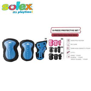Almohadillas de confort con correas ajustables para conjunto de protección deportiva, protección de rodilla de poliéster - Product Image 5