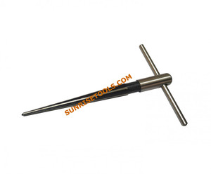 Tapered <b>Iron</b> Jewelry Reamer Tool 1/<b>8</b>"-1/2" for Finish T Shape Handle for DIY Jewelry Drilling-SUNTOOLS/STIPL - Product Image 5