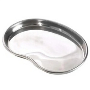 Bandeja renal de acero inoxidable 304 plateada, cuenco para vómito, instrumentos de laboratorio dental, recipiente para residuos médicos, 1 unidad, para uso dental, quirúrgico y cosmético - Product Image 2