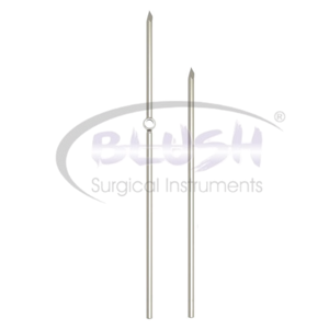 <b>Titanium</b> Single-Ended Bone Needle Surgical Instrument External Fixtional K <b>Wire</b> Kirschner <b>Wire</b> Surgical By Blush Surgical - Product Image 5