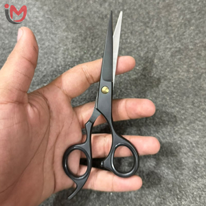 Ciseaux de coiffure professionnels, lame en acier inoxydable, pointe acérée, pour droitiers, poignée courte, ciseaux de coiffure - Product Image 2