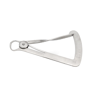 Calibrador Dental Iwanson de Acero Inoxidable de 10 cm para Medición Precisa de Coronas, Cera y Espesor de Prótesis - Product Image 4