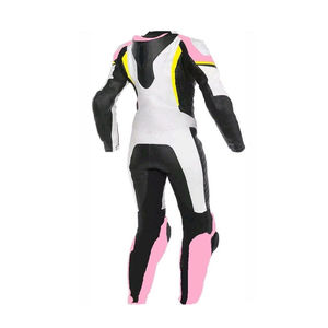 Combinaison de course moto personnalisée pour homme et femme, combinaison de moto professionnelle en cuir avec protection CE, combinaison de motocross - Product Image 3