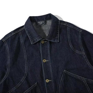 Chaqueta de Mezclilla Premium con Logotipo Personalizado, Estilo Casual, Oversize, de Algodón, con Color en Aerosol, Estilo Vintage Racing para Hombre, Haus Industries - Product Image 6