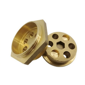 Brass <b>Flange</b> for Coffee Machine 1.0 Inch CNC Machined 4 <b>Bolt</b> Holes 11mm Lucky Brass Pvt Ltd Best Quality Indian Exporter - Product Image 2