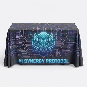 Nappe de sublimation réutilisable, design personnalisé, housse en polyester pour stands promotionnels, foires artisanales, événements commerciaux et expositions - Product Image 6